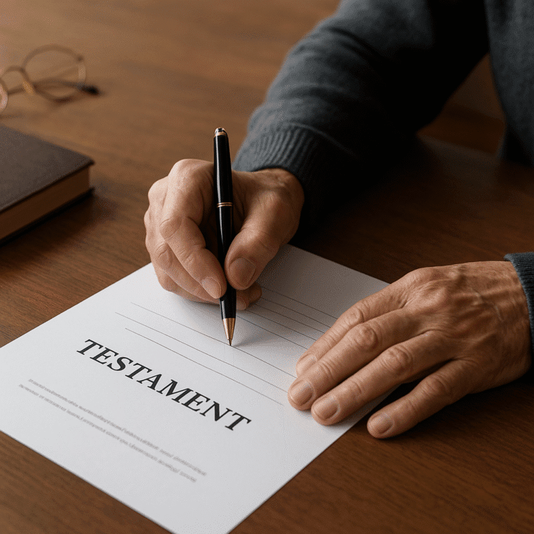 Jak napisać ważny testament