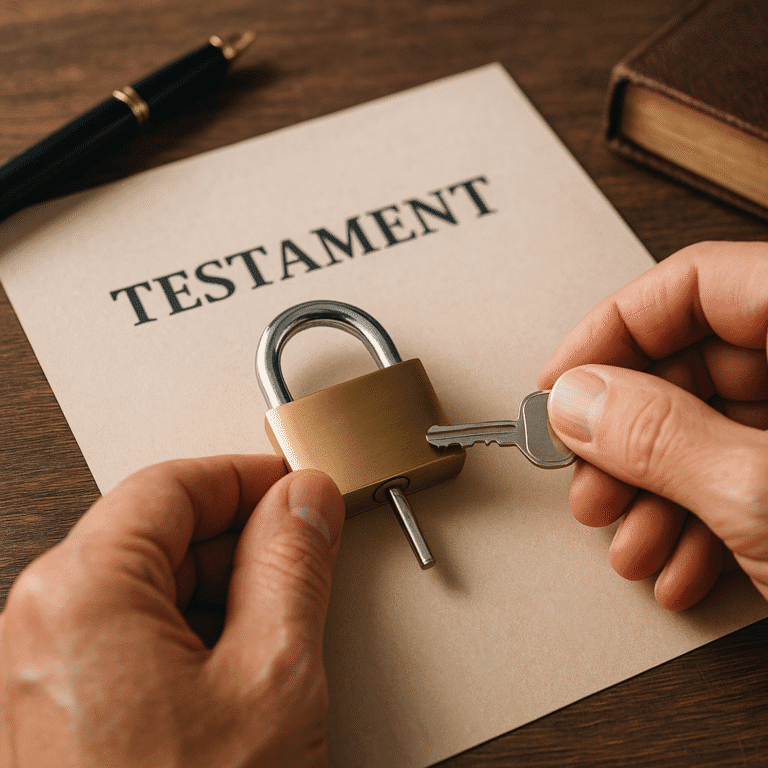 Jak zabezpieczyć testament na przyszłość