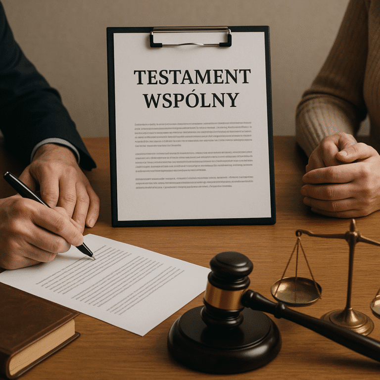 Jak działa testament wspólny w polskim prawie