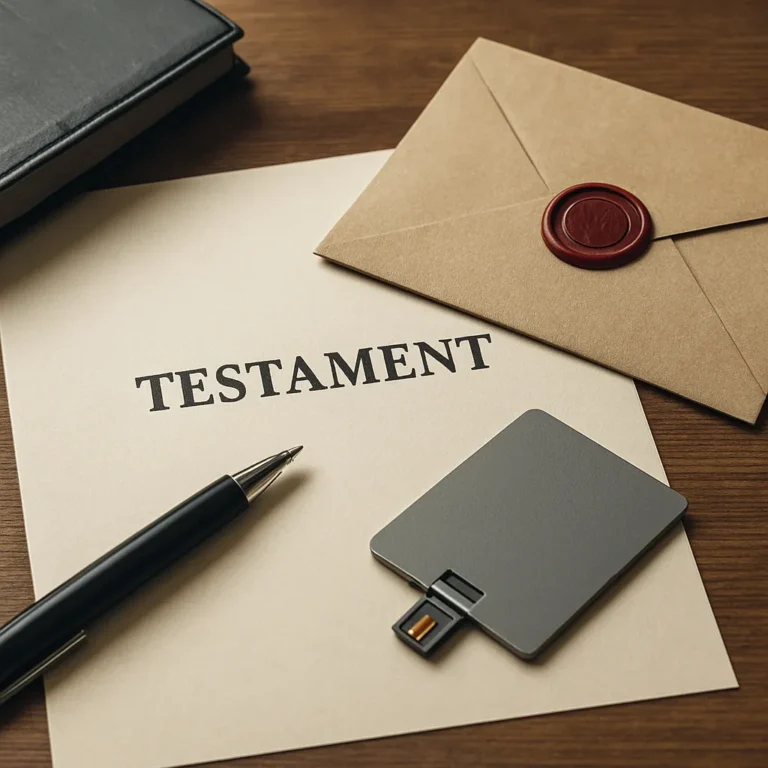 Jak zabezpieczyć testament na wypadek zniszczenia